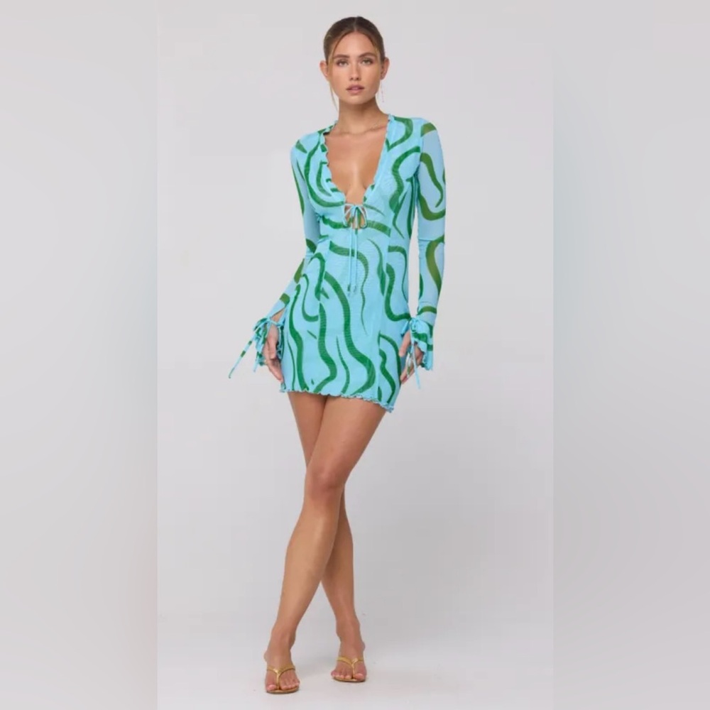 RESA SLOANE MINI DRESS IN MILOS